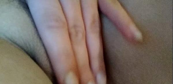  Peek a boo solo pussy play masturbation closeup